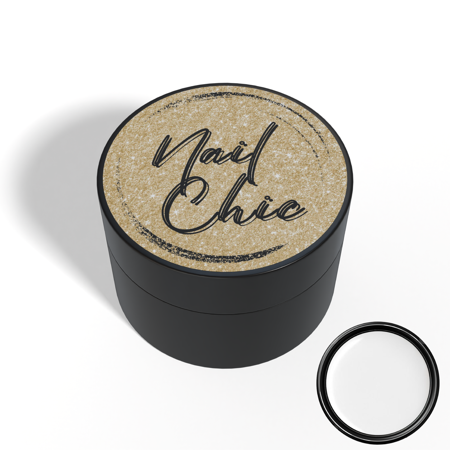 NAIL CHIC Acrygel per ricostruzione unghie 30g, Soft White nr.01