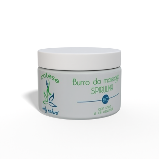 Burro da Massaggio Spirulina (Urea e Oli Essenziali)