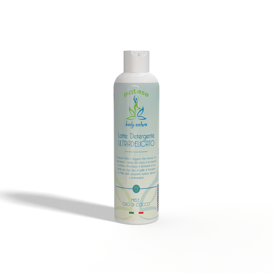 Latte Detergente Ultradelicato
Miele Olio Di Cocco