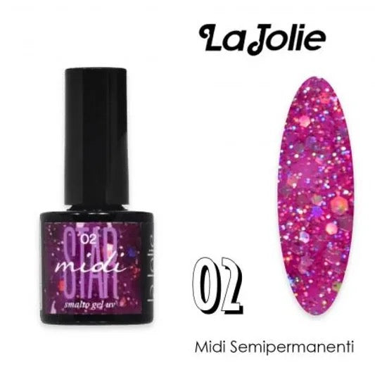La Jolie Midi Smalto Gel Semipermanente Star 02